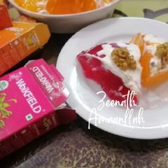 A picture of Jello Cake.