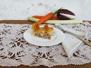 A picture of grated vegetables
