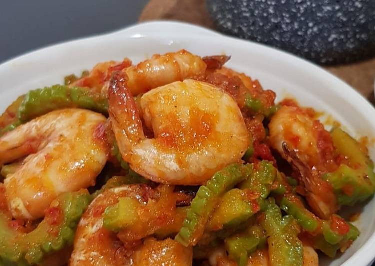 Resep Balado Udang Pare ala Bells yang Lezat Sekali