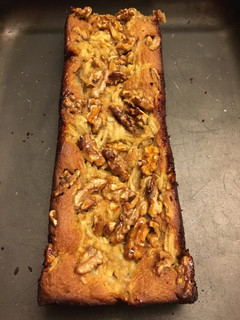Una foto de Budín vegetariano de manzana y nuez