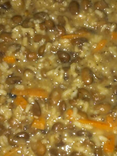 A picture of Seasoned Pinto Beans & Rice.