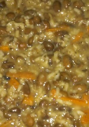 A picture of Seasoned Pinto Beans & Rice.