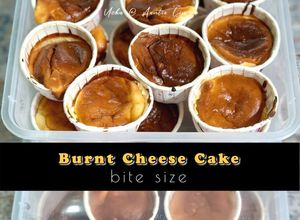 Gambar Burnt Cheese Cake (Bite Size)