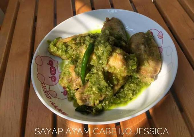 Sayap ayam cabe ijo