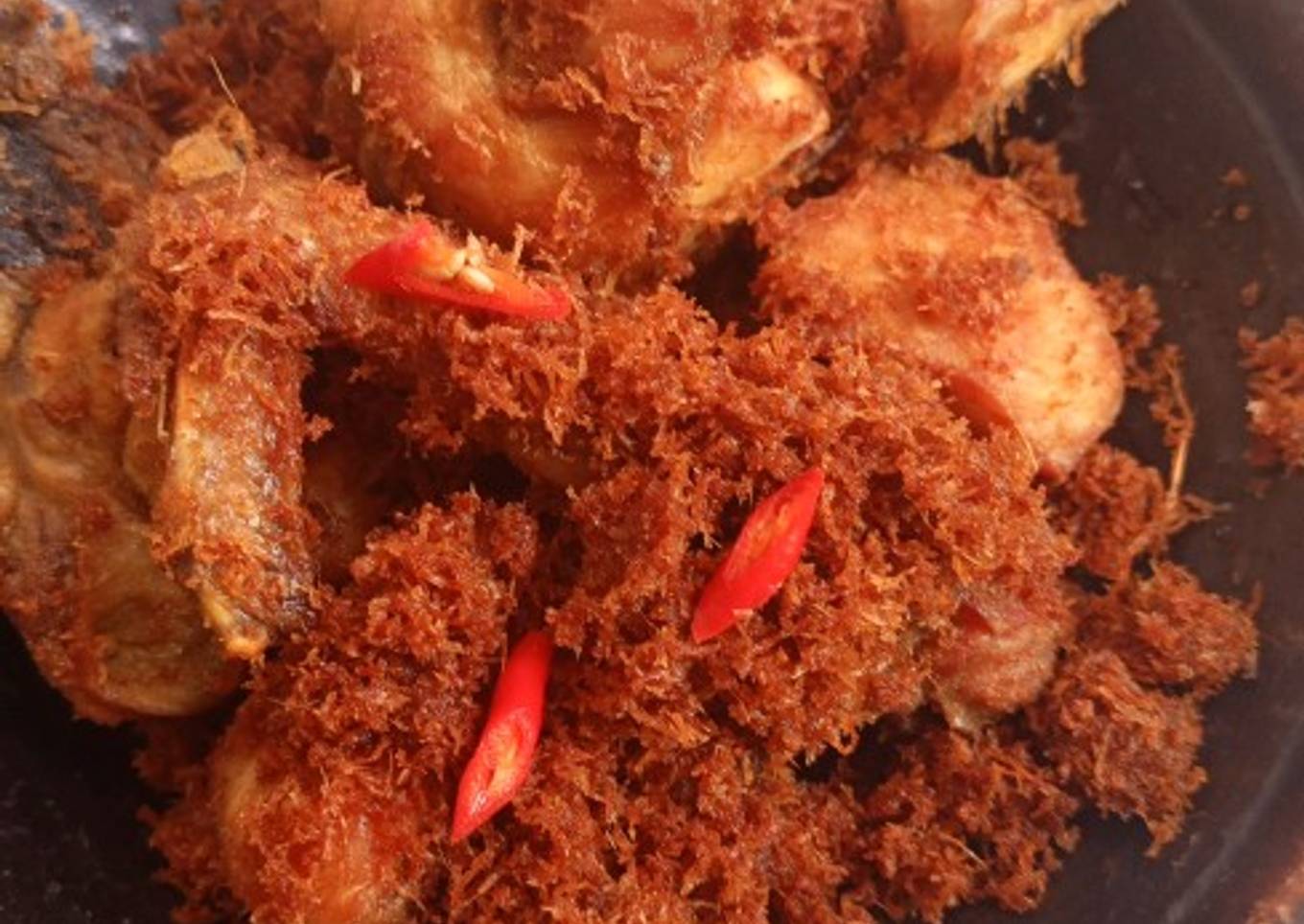 Ayam goreng serundeng ala Dee๐