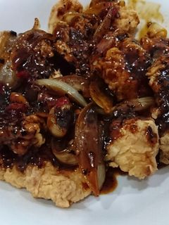 Foto resep Ayam lada hitam
