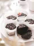 Chocolate Custard Muffins