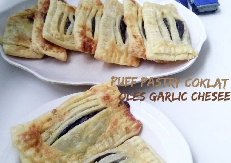 Puff Pastry Coklat Oles Garlic Chesee