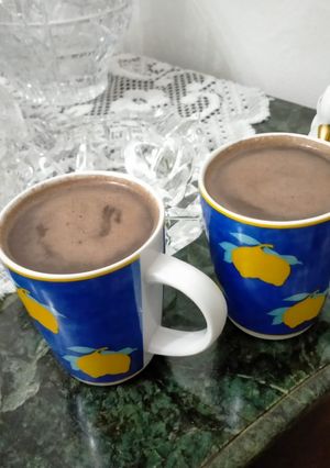 صورة لوصفة مشروب ساخن كاكاو باللبن ☕☕