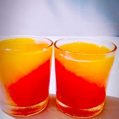 A picture of #Watermelon Mango Mocktail.