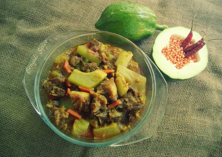 Green Papaya and Beef Curry with Lentil ♥