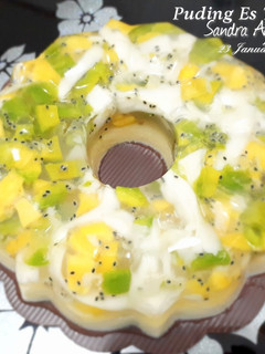 Foto resep Puding es teler