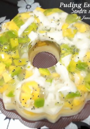 Foto resep Puding es teler