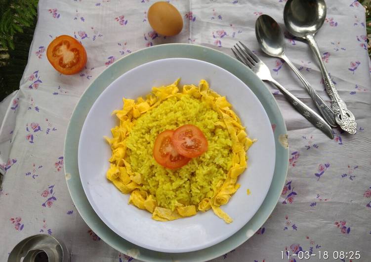 Nasi kuning ncc : buang malasmu, mudah sekali membuat nya