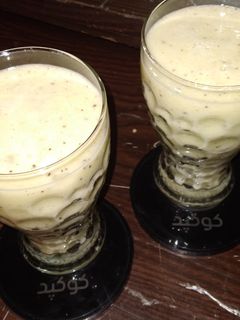 عکسی از دستور اسموتی سیب و کیوی