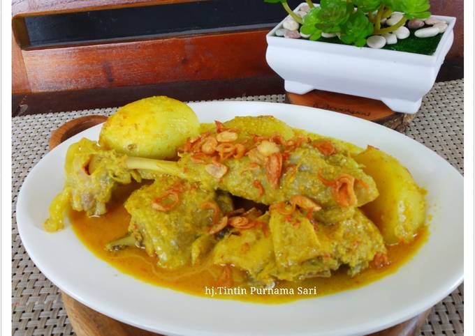 Cara Memasak Kare Ayam Kampung Telur Kentang Menu Enak Dan Mudah Dibuat