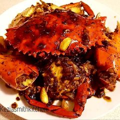 A picture of Black pepper crab.