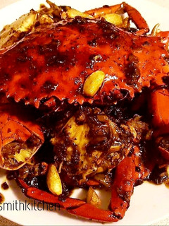A picture of Black pepper crab.