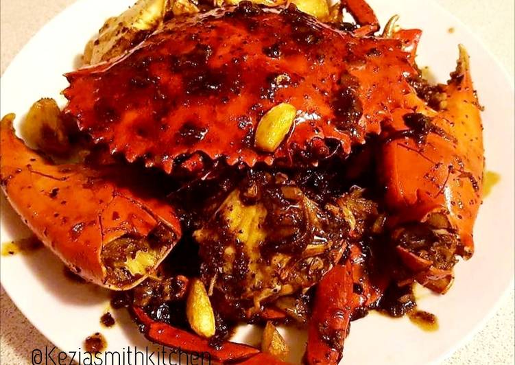 Steps to Make Super Quick Homemade Black pepper crab