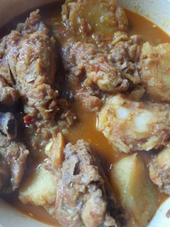 চিকেন কারি (Chicken curry recipe in Bengali) রেসিপির প্রধান ছবি