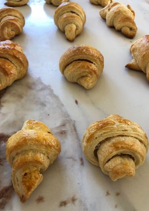 Una foto de Croissants de masa danesa 🥐