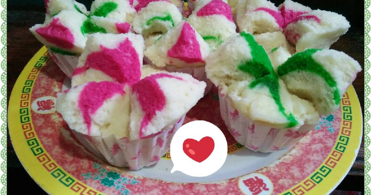 Resep Kue Mangkok Pelangi Oleh Eva Nurjanah Cookpad