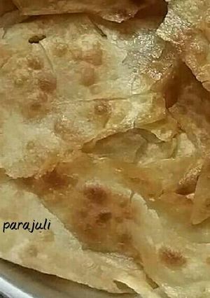 A picture of Chur Chur paratha 😊😊😊.