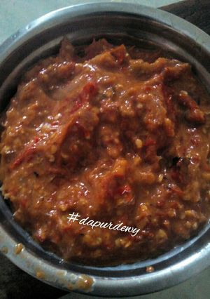 Foto resep Sambal pecel lele/sambal lamongan