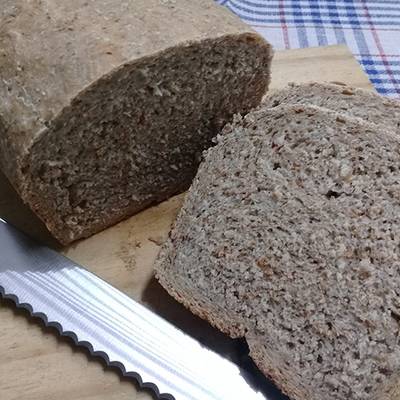 Pan integral ??✓| Pan negro | Pan de salvado | Paso a paso Receta de  Nelson Comida Casera- Cookpad