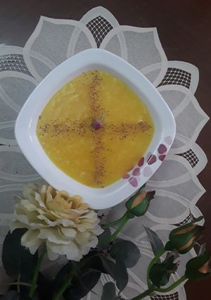 عکسی از دستور شله زرد