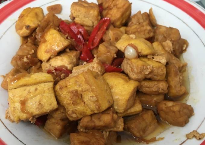 Orek Tahu Tempe Sederhana