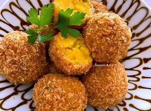 Foto di Ricetta Light 💚 Crocchette di zucca senza frittura