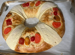 Una foto de Rosca de reyes