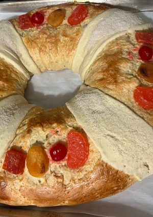 Una foto de Rosca de reyes