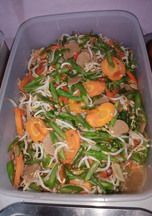 Foto resep Tumis bakso sayur