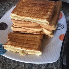 A picture of Simple toasted sandwich.