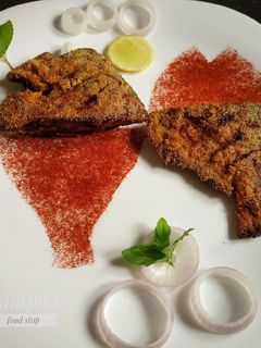 মুচমুচে পমফ্রেট ফ্রাই (much muche pomfret fry recipe in Bengali) রেসিপির প্রধান ছবি