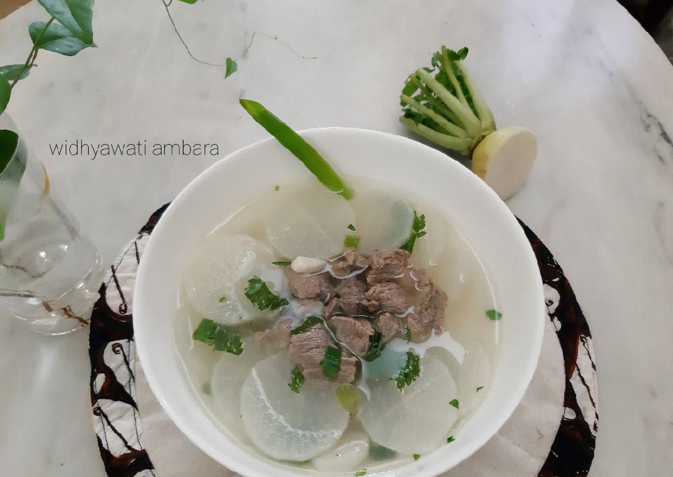 Sop Lobak Sapi