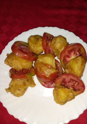 A picture of Homestyle Matoke Bhajias.