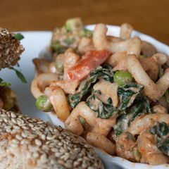 A picture of Fire Roasted Tomato & Coconut Veggie Noodles.