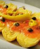 Tapa de Alcachofas a la vinagreta