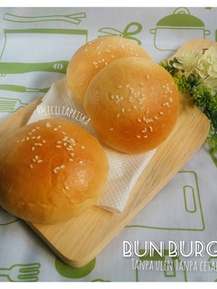 Foto resep Bun Burger Tanpa Ulen Tanpa Cetakan