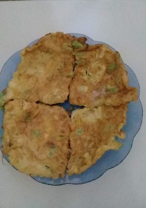 Foto resep Telur dadar buncis