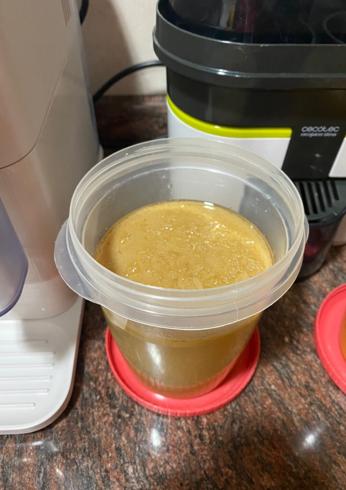 Una foto de Sopa en olla exprés