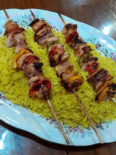 صورة لوصفة شيش طاووق