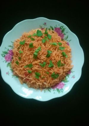 صورة لوصفة رز احمر