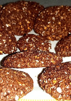 Una foto de Galletas integrales de cacao