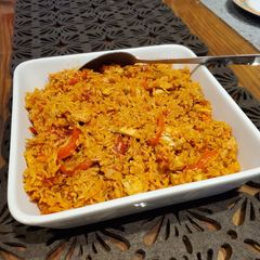 A picture of Chicken and Turkey Jambalaya.