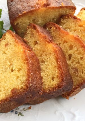 A picture of Aunty Eiko's Orange Juicy Cake.