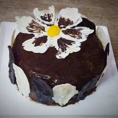 A picture of Death of chocolate cake.